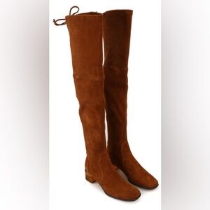 NEW Stuart Weitzman Tan Suede Over-the-Knee Boots (new in box, never worn)